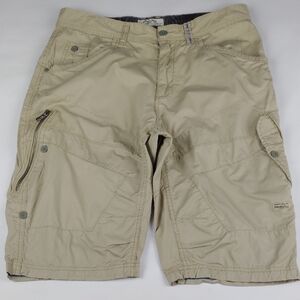 Projek Raw Men's Tan Hiking Shorts.